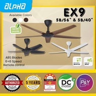 Alpha Cosa EX9 5B 56/40 DC Remote Control Ceiling Fan