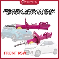 HYUNDAI I10 KIA PICANTO SURIA (2004-2017) FRONT AND REAR ABSORBER GAS HYDRAULIC KSW 6 MONTH WARRANTY