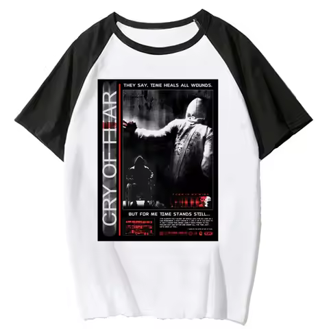 Cry of Fear t shirt women streetwear summer tshirt female harajuku designer streetwear clothing