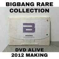 RARE DVD BIGBANG 2012 Alive Making Collection BIG BANG GDdragon G-Dragon Kwon JiYong Ji Yong Album T