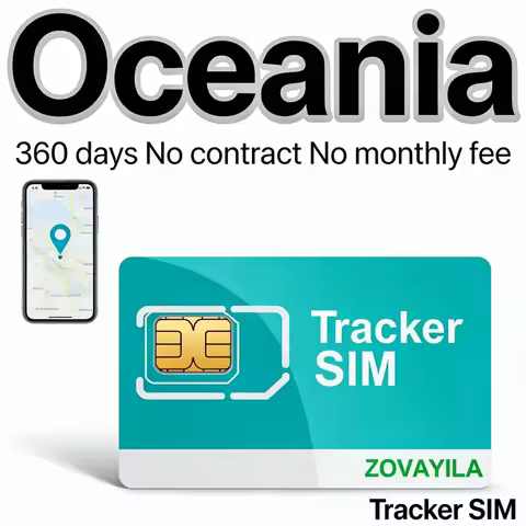 2G/3G/4Gsim card for gps tracker for Oceania No Contract 360MB/360 Days 4G Compatible IoT for C08 ST