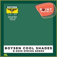 ◺ ☼ ﹊ BOYSEN Cool Shades Heat Reflecting Roof Paint - 4L
