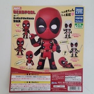 全新 Marvel 死侍 Deadpool 扭蛋  紅， 白色X-FORCE死侍   全7種 Q版