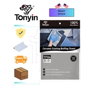Tonyin Ceramic coating buffing towel 40x40cm (300gsm)