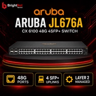 JL676A - HPE Aruba 6100 Series Switch 48G 4SFP+ Switchh
