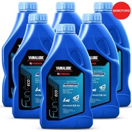 90793-AT417 น้ำมันเครื่องกึ่งสังเคราะห์ YAMALUBE BLUE CORE 4AT 10W-40 ขนาด 0.8 ลิตร (SET 6 ขวด) แท้เ