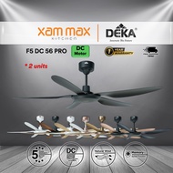 DEKA F5 DC PRO Ceiling Fan DC Motor / F5 DC 46 PRO/ F5 DC 56 PRO / 5 Blade Fan / LED Light