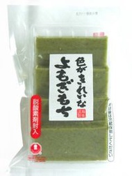 越後製果的艾蒿年糕色彩絢麗