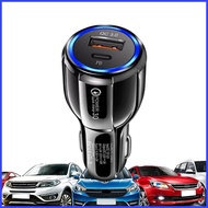 USB C Car Charger Fast Charging Type C Fast Charging 48W Plug Adapter Auto Accessories With Atmosphe