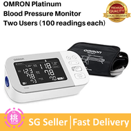 OMRON Platinum Blood Pressure Monitor BP5450, Premium Upper Arm Cuff, Digital Bluetooth Blood Pressure Machine, Stores Up To 200 Readings for Two Users (100 readings each)