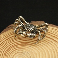 Hot Sale Brass Retro Sea Life King Crab Horse Noodle Crab Fun Decoration Crab Desktop Decoration