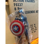 Marvel Legends Captain America action figures