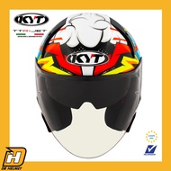 KYT TTR JET Riccardo Rossi Helmet | PSB Approved | ECE 2206 | DR Helmet