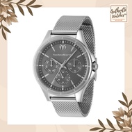 Technomarine 822048 Moonsun Charcoal Dial Mesh Stainless Steel Strap Quartz 36mm Women's Watch