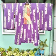 Kimono Haori Purple Japanese Vintage