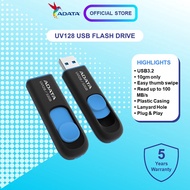 ADATA Pendrive USB 3.2 UV128 USB Flash Drives - Blue (32GB/64GB/128GB/256GB)