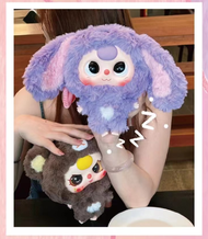 Baby Three Big Head Baby Zipper Bag Plush Series Blind Box