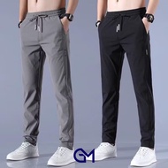 GM Men Casual Long Pants Classic Straight Cut Trousers Pants Seluar Panjang Lelaki