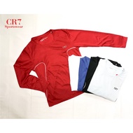 CR7 Ladies Long Sleeve Sport Jersey Tee / Baju T Shirt Sukan Lengan Panjang Perempuan Jersey