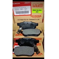 REAR BRAKE PAD REAR BRAKE PAD JAZZ GENIO FERIO FREED CITY 43022-SR3-G01