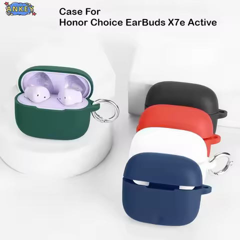 Case for Honor Choice EarBuds X7e Active Earphone Protective Cover Anti-fall Soft Silicone Wireless 