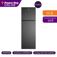 ELECTROLUX ตู้เย็น 2 ประตู 12 คิว Inverter (สีดำ) รุ่น ETM3400L-B