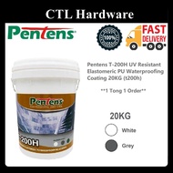 Pentens T-200H UV Resistant Elastomeric PU Waterproofing Coating 20KG (t200h)