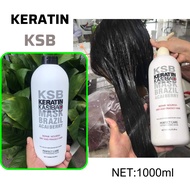 KASIBAO KSB BRAZIL ACAI BERRY Hydrolyzed KERATIN Steamer restores severely damaged hair 1000ml