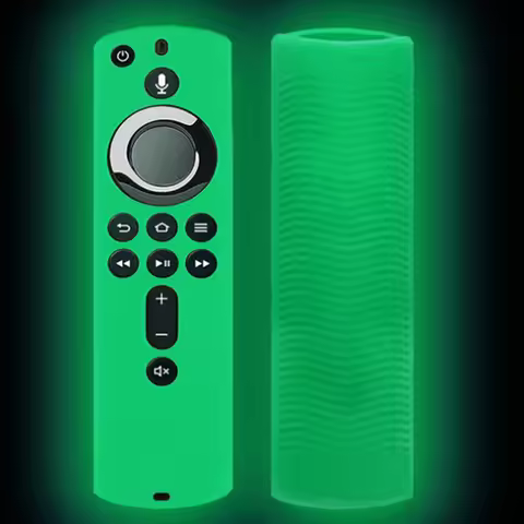 2Pcs For Amazon Fire TV Stick 4K TV Stick Remote Case Protective Cover Skin 5.9 Inch Remote Control 