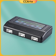 CCArte 11.1V Li-Po Battery Charger USB Black 800MA Smart 12.6-12.8V Balancer Charger for 3S Batteris Lithium Battery Pack Tank Boat RC Toys Drone