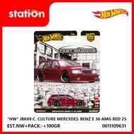 HOT WHEELS HW JBK69 C. CULTURE MERCEDES-BENZ E 36 AMG RED 25 - DIECAST