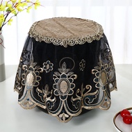 Sanchenqcby5 Rice Cooker Cover Round Multifunctional Appliance Anti-dust Cover Cover Towel Air Fryer Cover Cloth Beautiful Elegant Lace Fabric Cover