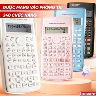 Bossee 240-function scientific calculator, 2-line screen - Handheld calculator for high school stude