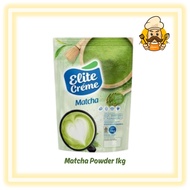 Matcha Powder 1kg ELITE CREME Japanese Matcha Flavored Drink Powder