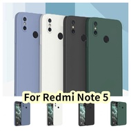 【Yoshida】For Redmi Note 5 Silicone Full Cover Case Drop and wear resistant Case Cover