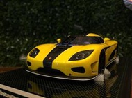 1/18 VMB Koenigsegg CCX Yellow Carbon VMBCCX704401【MGM】