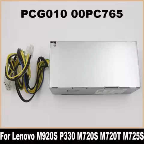 For Lenovo ThinkCentre M920S P330 M720S M720T M725S M75S-1 Workstation 2nd Gen Power Supply 00PC765
