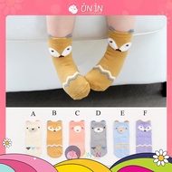 Lovely animal-shaped long socks for boys and girls size 0-4Y, foot warmer socks - T134