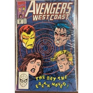 Marvel Comics: Avengers West Coast 58 59 97 98 99 - Iron Man Hawkeye Wonder Man