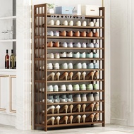 Bamboo Shoe Rack Simple Entrance Home Dormitory Storage Economical Simple Modern Corridor Bamboo Wood Shoe Cabinet QRBR