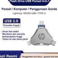 Flashdisk 1TB 512GB OTG 4 IN 1 for iphone 615 Usb 3 Micro Type C Li9hn9 4in1 Usb Flash Drive lti Fun