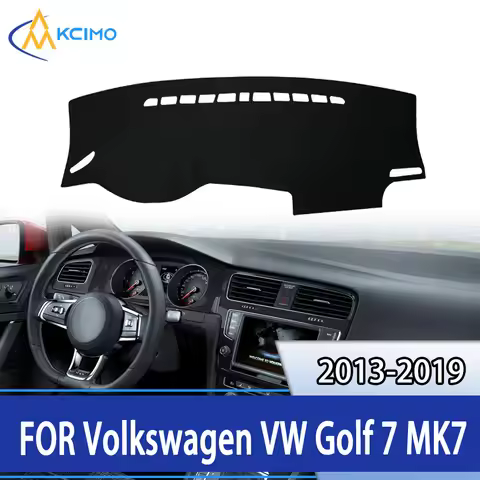 For Volkswagen VW Golf 7 MK7 2013-2019 Dashboard Cover Dash Mat Anti-UV Sun Shade Avoid Light Pad In