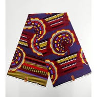 African Ankara Cotton Wax Print Fabric - 5 Yards Available Now