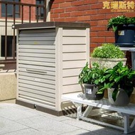 IRIS室外陽臺防雨工具收納櫃子車庫櫃戶外防水收納櫃塑料置物箱