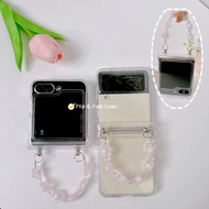 Hand Strap Case for Samsung Galaxy Flip7/Flip7FE/Flip6/Flip5/Flip4/Flip3 Z Flip 5 Z Flip 4 Z Flip 3 