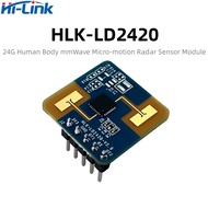 Hi-Link 24G Human Body mmWave Micro-motion Radar Sensor Module with Low Cost HLK-LD2420 Human Body S
