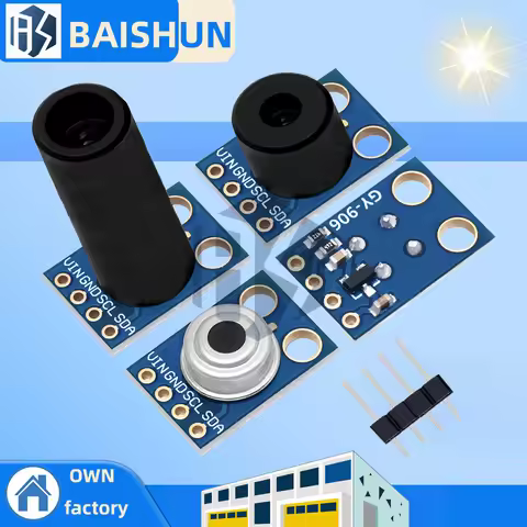 GY-906 MLX90614ESF New MLX90614 Contactless Temperature Sensor Module For Arduino Compatible