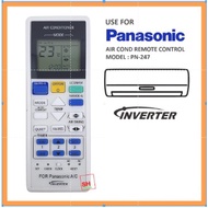 Panasonic Inverter PN-247 Air Conditioner Air Cond Remote Control for Replacement