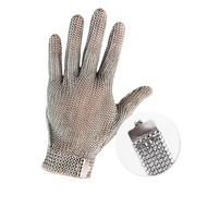 Imported original package Steel wire gloves cut-resistant grade 5 stainless steel wire braided metal