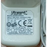 MIKROTIK ORIGINAL MICROTIK ADAPTOR 24V 0.5A (USED NORMAL SMOOTH)